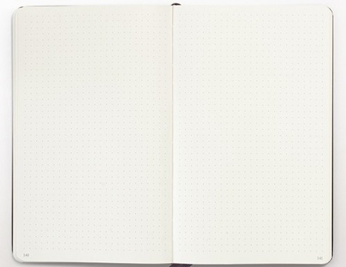 Блокнот Leuchtturm1917 Smooth Colours середній 14,5 х 21 см в крапку ліловий