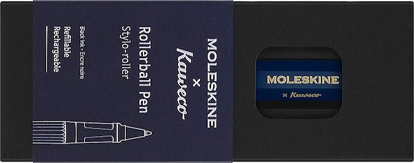 Ролерна ручка Moleskine x Kaweco 0,7 мм синя