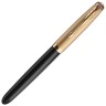 Чорнильна ручка Parker 51 Premium Black GT FP18 чорна/золото перо F (тонке)