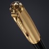 Чорнильна ручка Parker 51 Premium Black GT FP18 чорна/золото перо F (тонке)