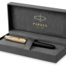 Чорнильна ручка Parker 51 Premium Black GT FP18 чорна/золото перо F (тонке)