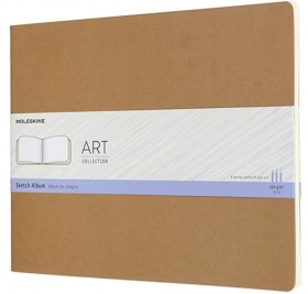Скетчбук Moleskine Art Cahier XXL 22 х 28 см нелінований бежевий 