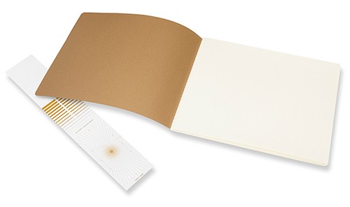 Скетчбук Moleskine Art Cahier XXL 22 х 28 см нелінований бежевий 