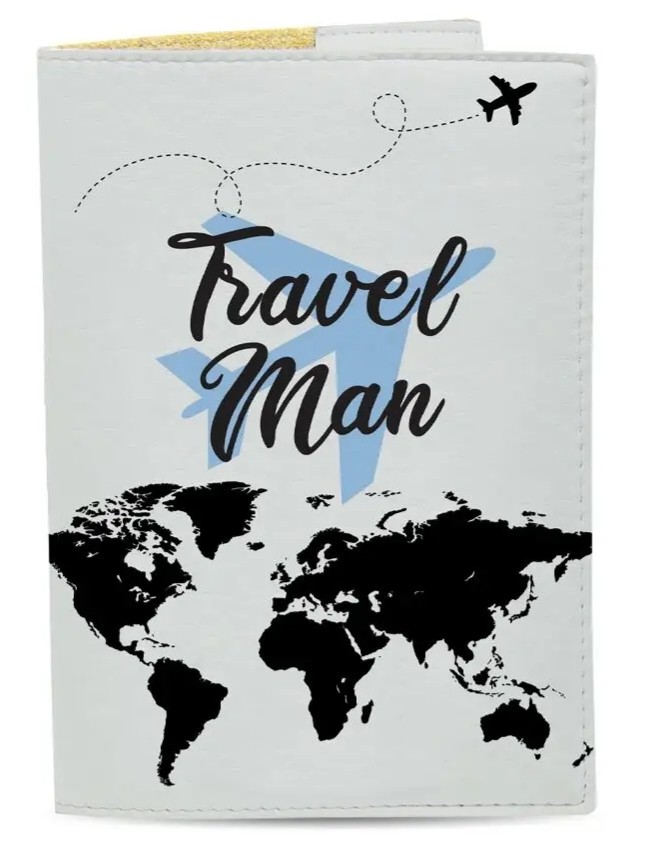 Набір обкладинок для паспорта Just Cover Travel Man and Girl