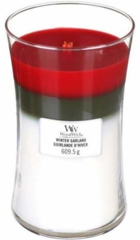 Ароматична свіча WoodWick Large Trilogy Winter Garland 609 г 