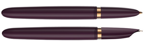 Чорнильна ручка Parker 51 Premium Plum GT FP18 фіолетова/золото перо F (тонке)