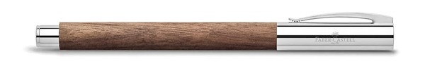 Чорнильна ручка Faber-Castell Ambition Walnut Wood деревина волоського горіха перо F