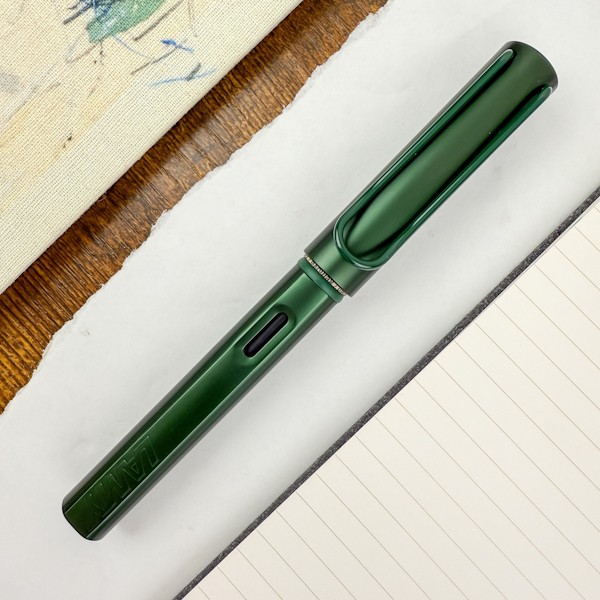 Чорнильна ручка Lamy Al-Star Pine зелена перо F (тонке)