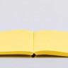 Блокнот Nuuna Not White Yellow 16,5 х 20 см з жовтими сторінками