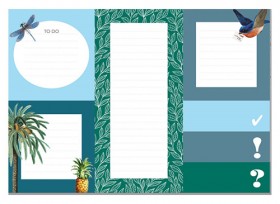 Набір відривних стікерів Cedon бірюзовий