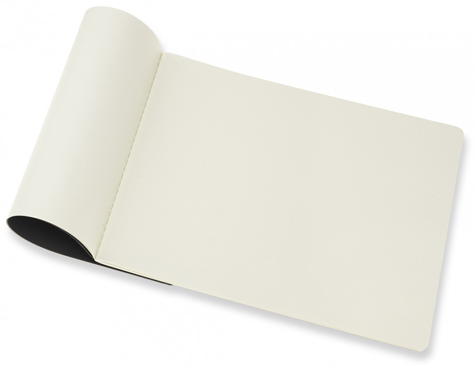 Скетчбук Moleskine Art Cahier XXL 22 х 28 см нелінований чорний 