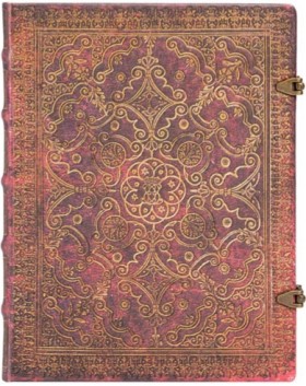 Блокнот Paperblanks Еквінокс Кармін великий 18 х 23 см в лінію 