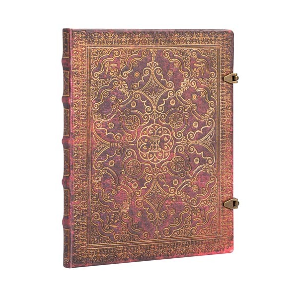 Блокнот Paperblanks Еквінокс Кармін великий 18 х 23 см в лінію 