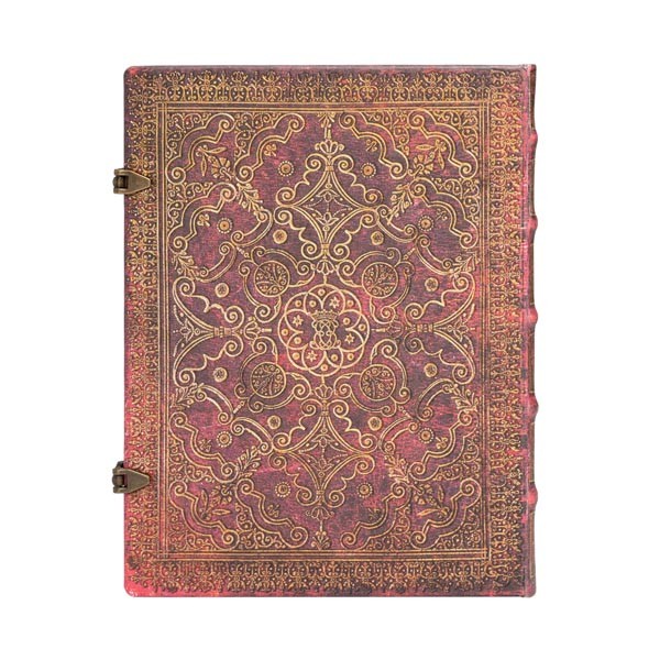 Блокнот Paperblanks Еквінокс Кармін великий 18 х 23 см в лінію 