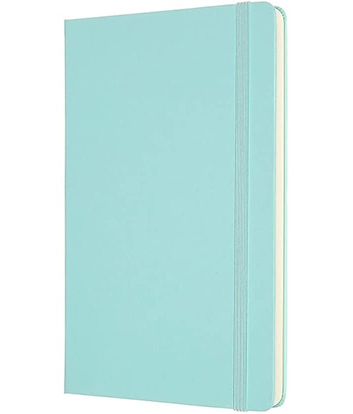 Блокнот Moleskine Art Bullet середній 13 х 21 см в крапку аквамарин