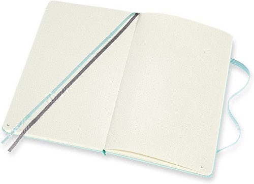 Блокнот Moleskine Art Bullet середній 13 х 21 см в крапку аквамарин