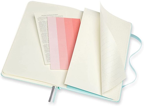 Блокнот Moleskine Art Bullet середній 13 х 21 см в крапку аквамарин