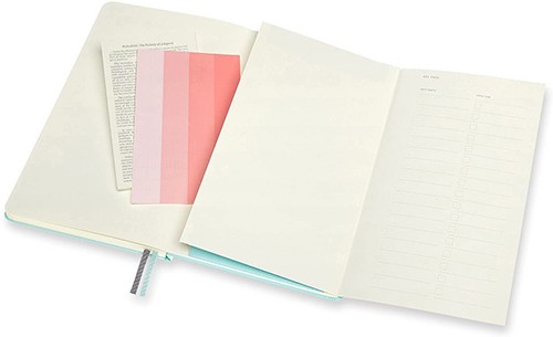 Блокнот Moleskine Art Bullet середній 13 х 21 см в крапку аквамарин