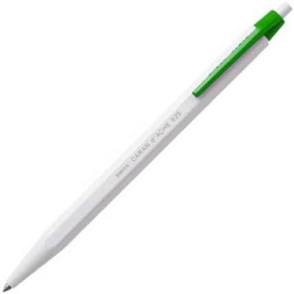 Ручка Caran d'Ache 825 Eco зелена кліпса
