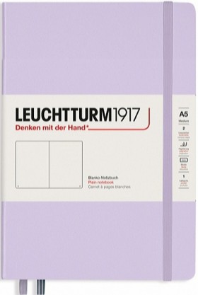 Блокнот Leuchtturm1917 Smooth Colours середній 14,5 х 21 см нелінований ліловий