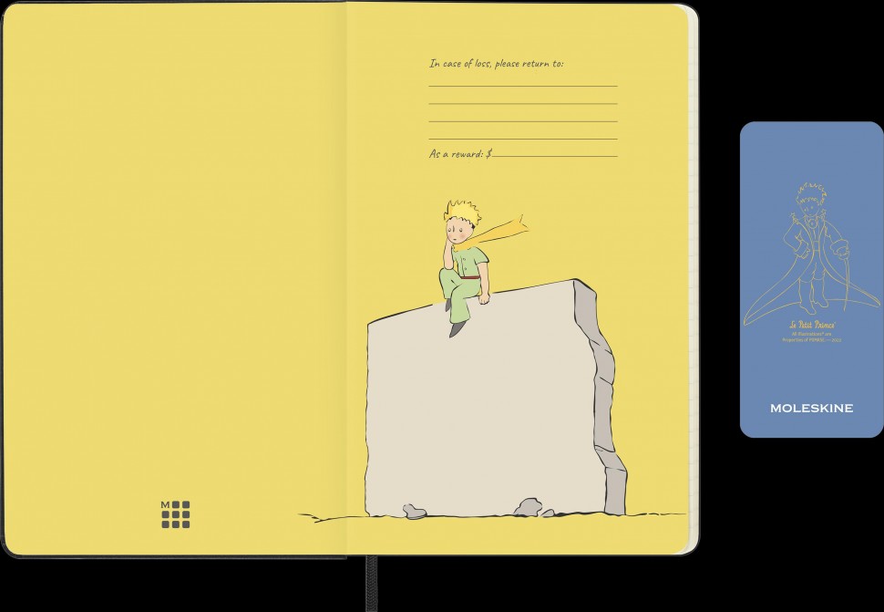 Подарунковий набір Moleskine Le Petite Prince Слон (записник середній та зошит Cahier великий)