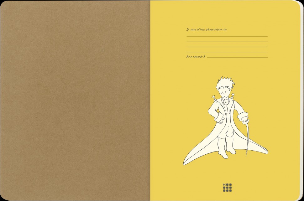 Подарунковий набір Moleskine Le Petite Prince Слон (записник середній та зошит Cahier великий)