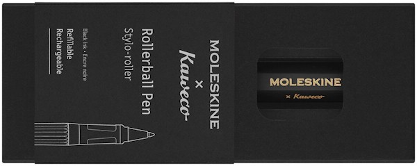 Ролерна ручка Moleskine x Kaweco 0,7 мм чорна