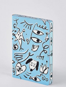 Блокнот Nuuna Graphic Unconditional Love by Kristina Supernova 10,8 х 15 см в крапку