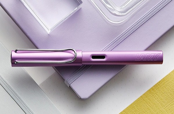 Чорнильна ручка Lamy Al-Star Lilac бузкова перо EF (дуже тонке)