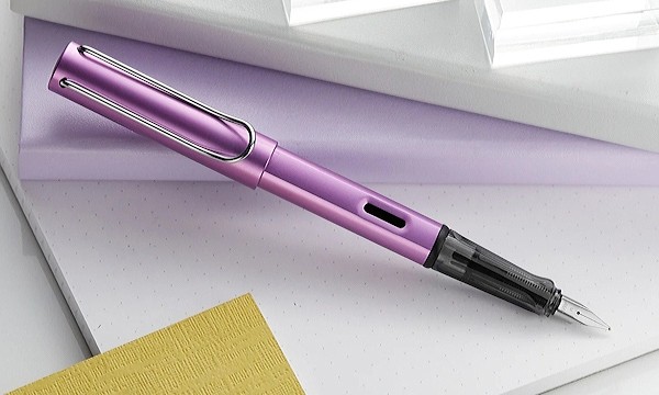 Чорнильна ручка Lamy Al-Star Lilac бузкова перо EF (дуже тонке)