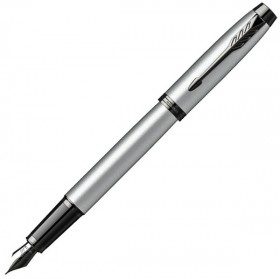 Чорнильна ручка Parker IM Achromatic Grey BT FP сіра/чорна перо F (тонке)