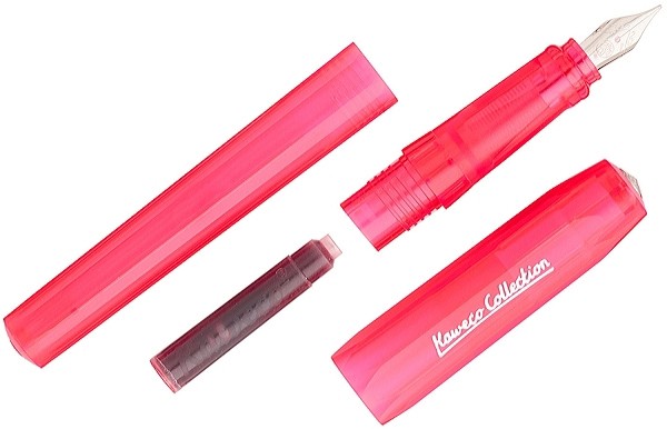 Чорнильна ручка Kaweco Perkeo Infrared інфрачервона прозора перо M (середнє)