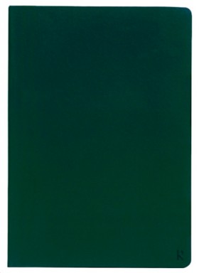 Блокнот Karst Classic A5 14,8 х 21 см в лінію лісовий зелений м'який