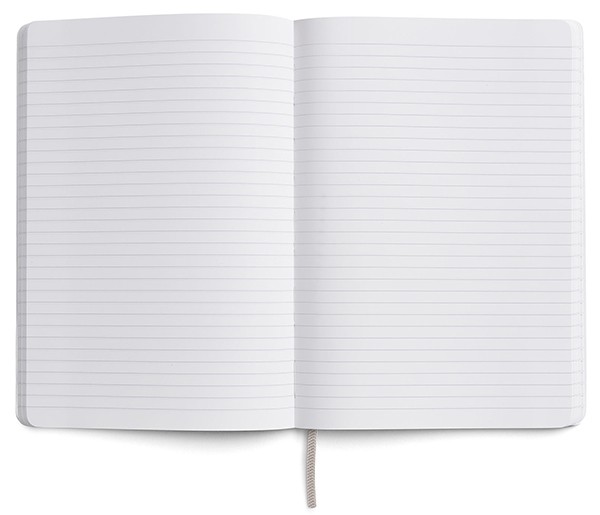 Блокнот Karst Classic A5 14,8 х 21 см в лінію лісовий зелений м'який