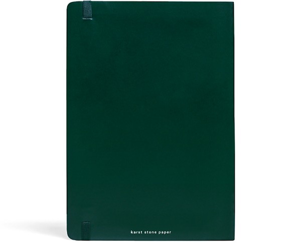 Блокнот Karst Classic A5 14,8 х 21 см в лінію лісовий зелений м'який