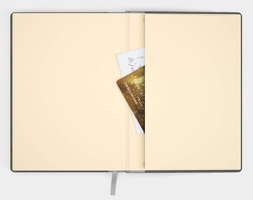 Блокнот Like U PRO в клітинку Сірий