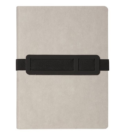 Блокнот Nuuna Voyager Grey 16,5 х 20 см в крапку