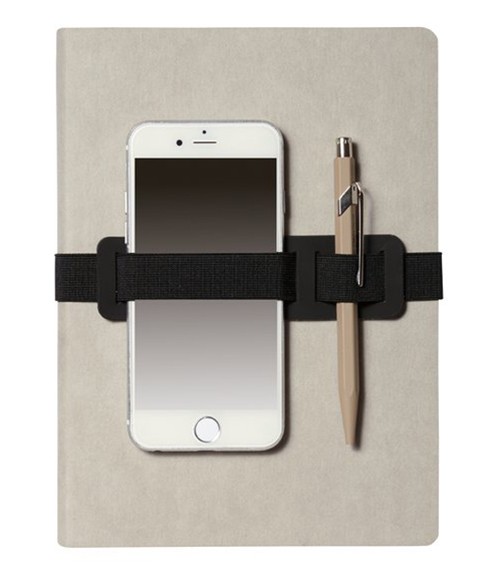 Блокнот Nuuna Voyager Grey 16,5 х 20 см в крапку