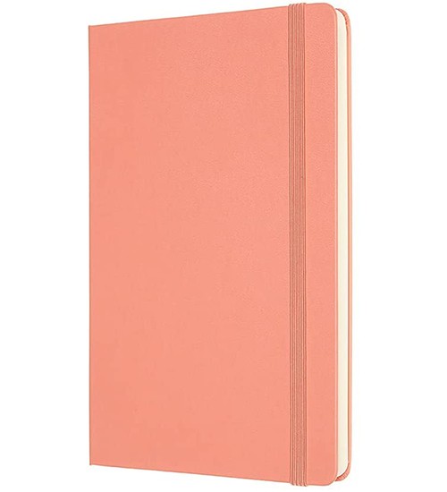 Блокнот Moleskine Art Bullet середній 13 х 21 см в крапку кораловий
