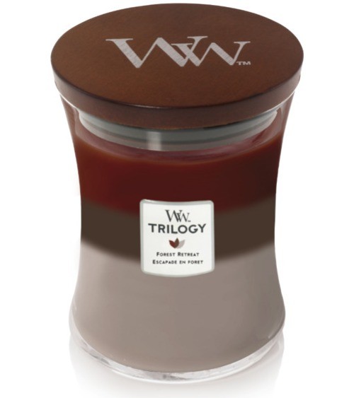 Ароматична свіча WoodWick Medium Trilogy Forest Retreat 275 г 