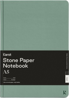 Блокнот Karst Classic A5 14,8 х 21 см в крапку евкаліпт