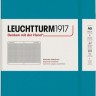 Блокнот Leuchtturm1917 Smooth Colours середній 14,5 х 21 см в клітинку океанський