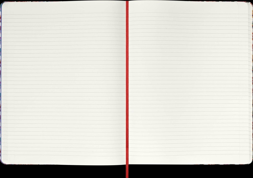Блокнот Moleskine Missoni великий 19 х 25 см в лінію канва