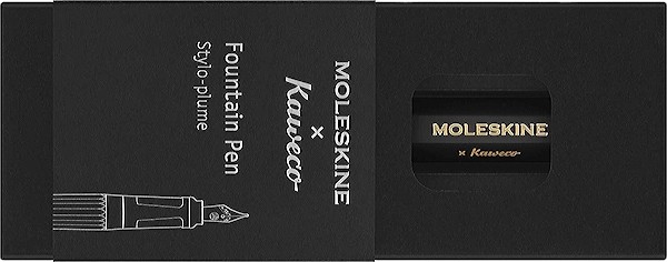 Чорнильна ручка Moleskine x Kaweco перо М чорна