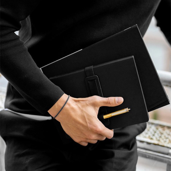 Резинка на блокнот Nuuna Anti-Handbang L чорна