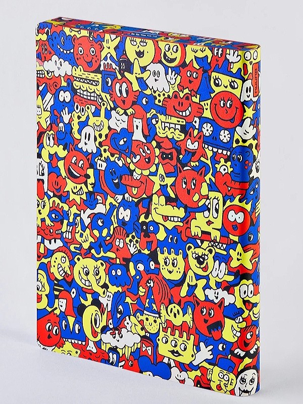 Блокнот Nuuna Graphic Pride Parade by Jan Paul Muller 16,5 х 22 см в крапку