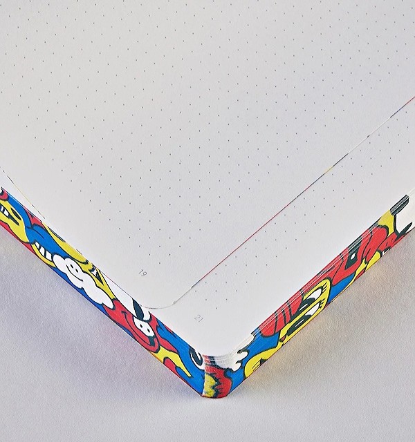 Блокнот Nuuna Graphic Pride Parade by Jan Paul Muller 16,5 х 22 см в крапку