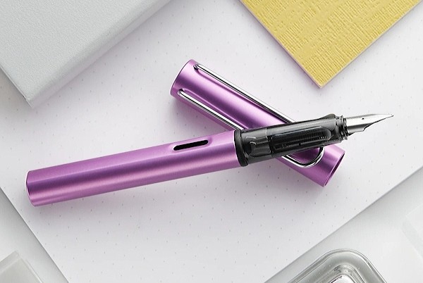 Чорнильна ручка Lamy Al-Star Lilac бузкова перо F (тонке)