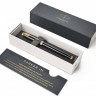 Чорнильна ручка Parker IM Black GT FP чорна з позолотою перо F (тонке)