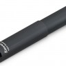 Чорнильна ручка Kaweco Supra Black чорна алюмінієва перо EF (дуже тонке)